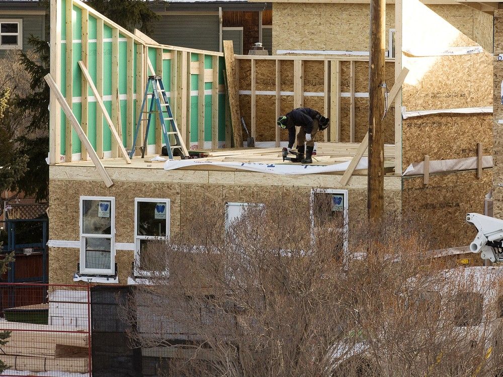 Alberta housing starts on track for another record year