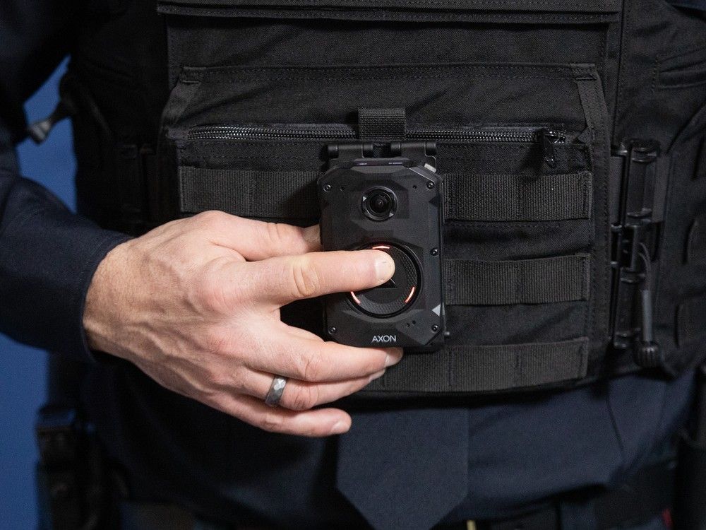 Edmonton police first in world to test Axon facial recognition body worn video cameras
